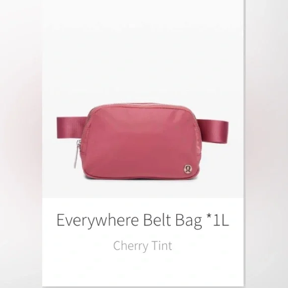 Lululemon Everywhere Belt Bag Cherry Blossom Tint OG Original - Picture 4 of 12